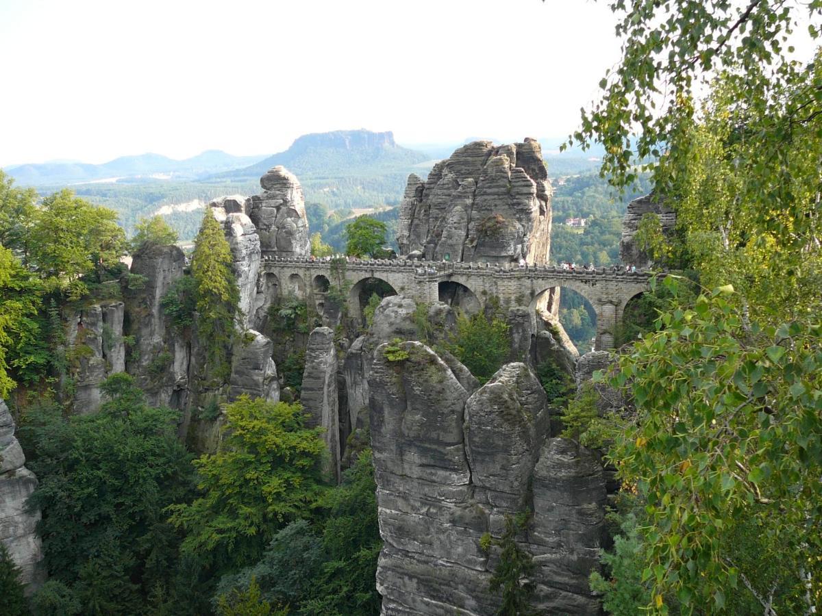 Guenstiges Doppelzimmer Saechsische Schweiz Mittelndorf Bagian luar foto