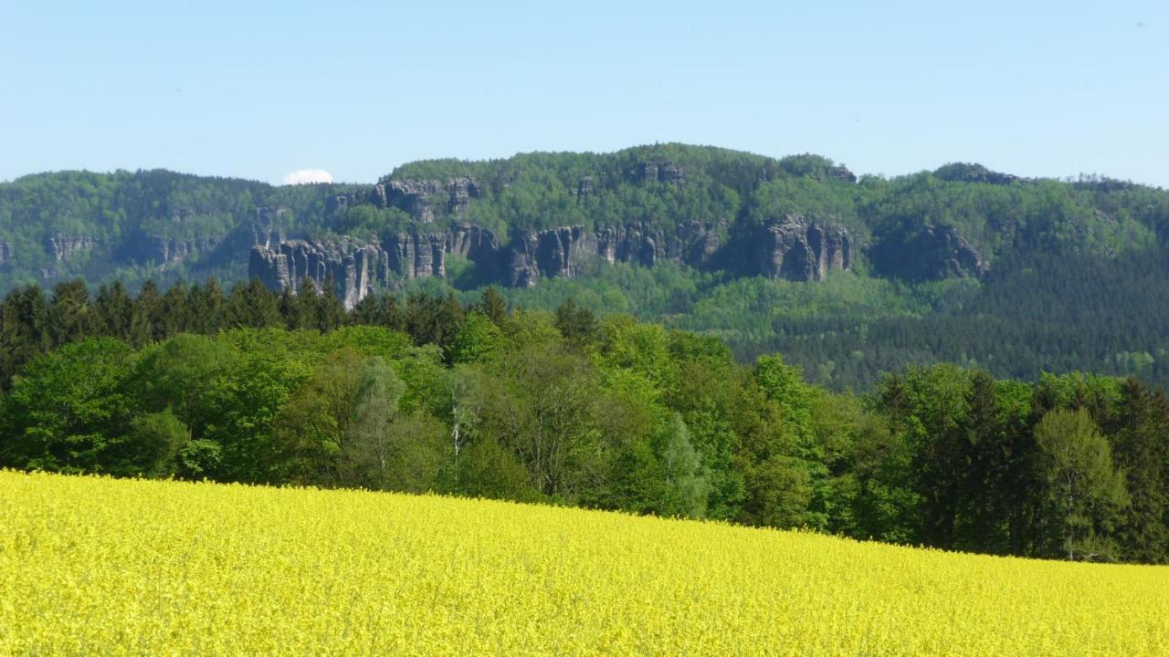 Guenstiges Doppelzimmer Saechsische Schweiz Mittelndorf Bagian luar foto