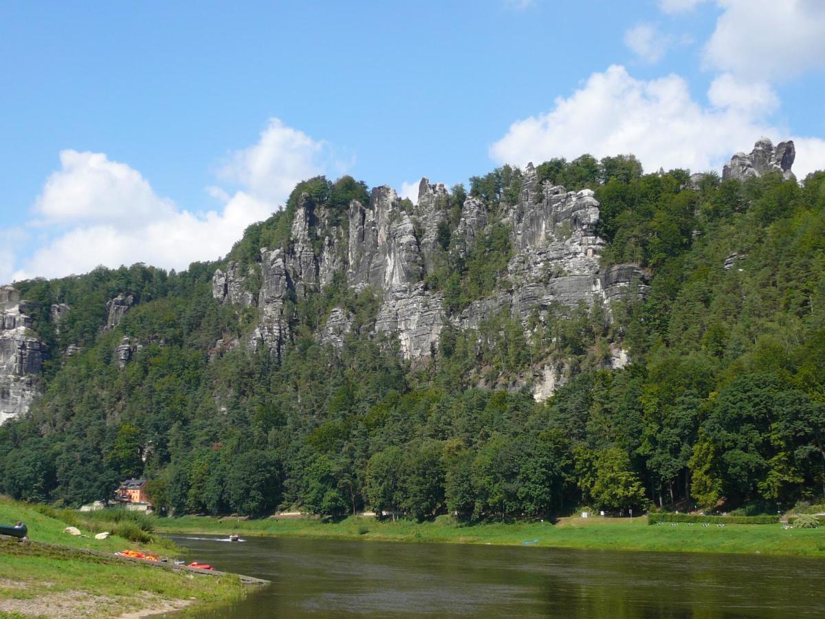 Guenstiges Doppelzimmer Saechsische Schweiz Mittelndorf Bagian luar foto